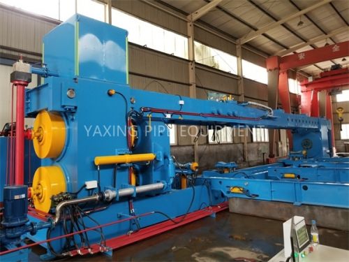 **台SYJ1420乌克兰钢管水压测试设备验收